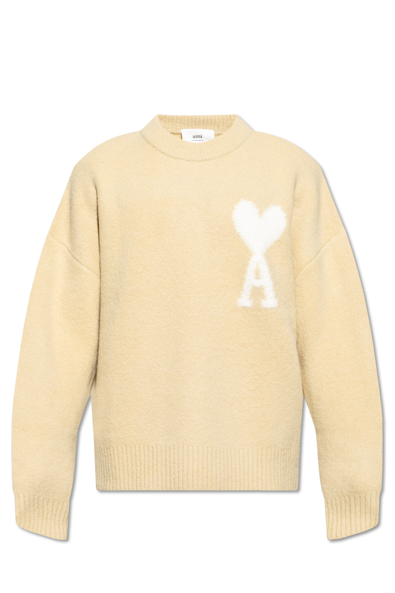 Beige Wool sweater Ami Alexandre Mattiussi - Vitkac GB